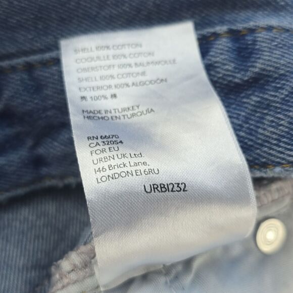 BDG -66 Mom High-Rise Jeans Medium Wash Women's Size 28 - Picture 6 of 11